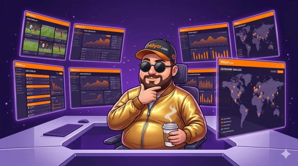 Milyar.com canlı bahis stratejileri analist ekranları canlı skor oran takibi
