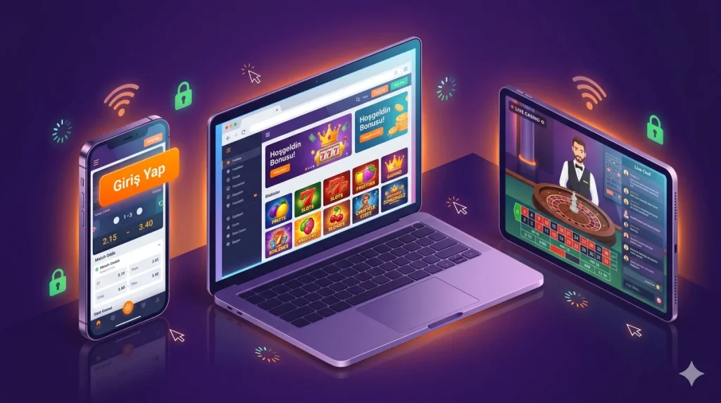 Milyar.com güncel giriş yöntemleri: mobil telefon tablet ve laptop üzerinden online erişim