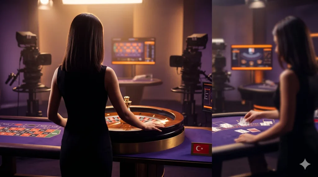 Milyar.com Türkçe krupiyeli canlı casino masaları: rulet ve blackjack stüdyo yayını